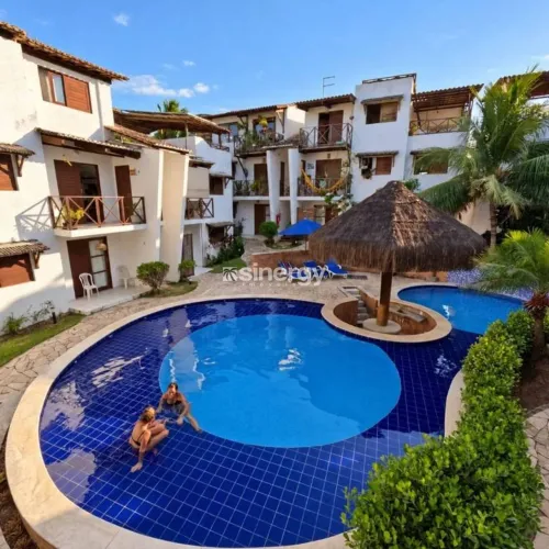 . **Apartamento com Varanda e Terraço Gourmet no Condomínio Recanto dos Golfinhos  Av. Baí