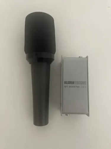 Kit Profissional Shure SM57 + Mic Booster Klark Teknik + Acessórios