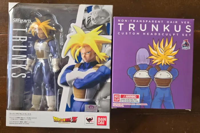 Trunks SH Figuarts + Kit Cabelo DF