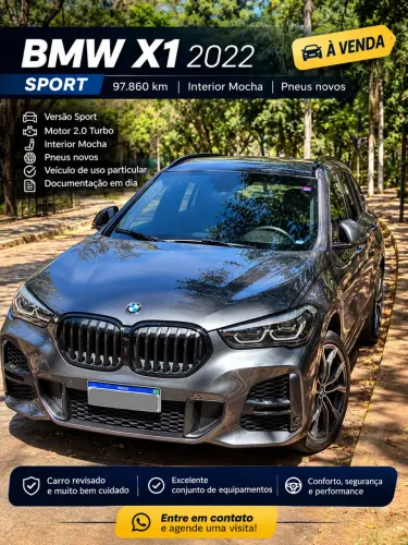 BMW X1 Sdrive 20I M Sport 2.0 TB Flex Aut. 2022