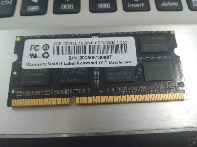 Memória 8GB DDR3L Atek 1600mhz