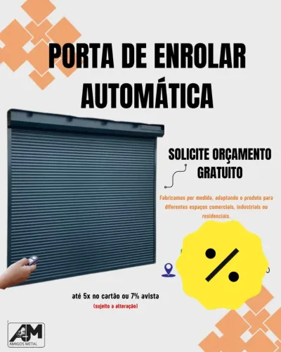 PORTA DE ROLAR AUTOMÁTICA 