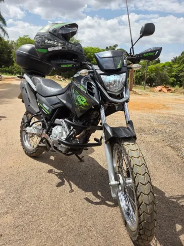 Crosser 150cc com baú econômica XTZ 2015 Cinza