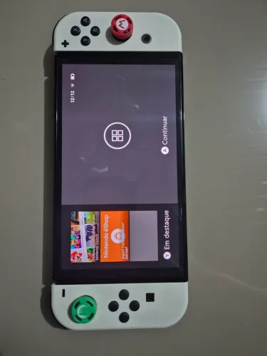 Nintendo Switch Oled Branco Desbloqueado