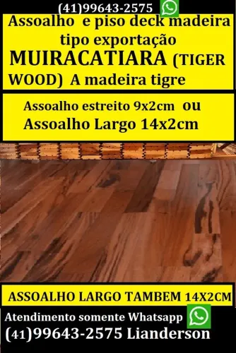 Vendo madeireira de Lei piso assoalho alta qualidade, seca, baixa incidência de broca