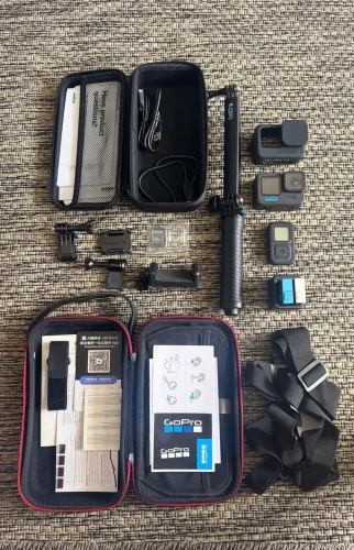 GoPro HERO11 Black + Kit Completo de Acessórios