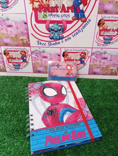 Caderneta de vacinação personalizada