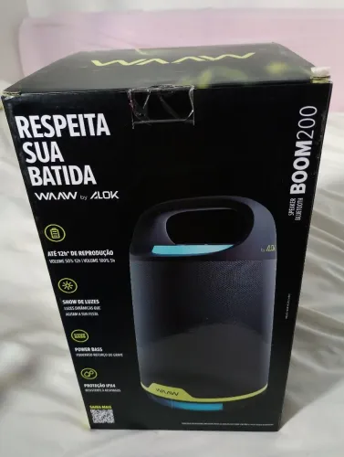 Caixa original Boom 200 Alok