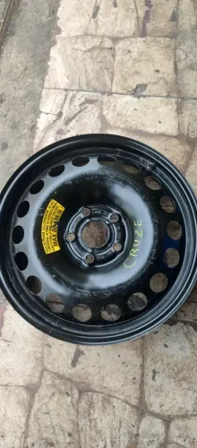 Roda 16 Estepe Fino De Gm Cruze Furação 5x105 Conservada Preto (Usado)