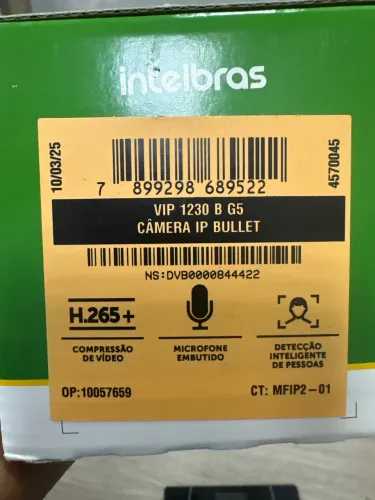 3 câmeras VIP 1230 G5 