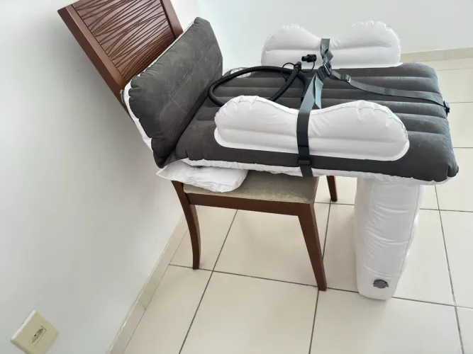 Cama Inflável Infantil Para Avião Colchão De Viagem Bebê