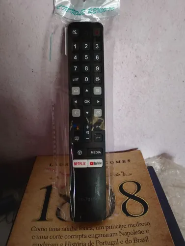 Controle Remoto para TV -  TCL LCD com Netflix e YouTube 