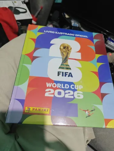 Livro Ilustrado Oficial da Copa 2026 Capa Dura (Lacrado)