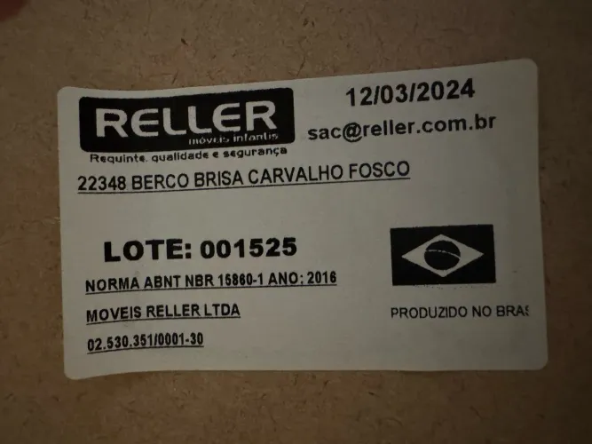 Combo completo Berço + colchão + kit berço incluso