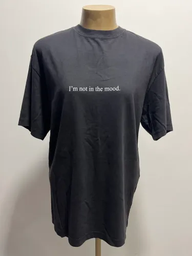 Camiseta preta masculina H&M