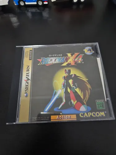 Jogo Rockman x4 sega saturn reprô