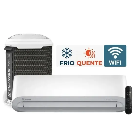 Ar Condicionado Electrolux Inverter 12.000 btus Color Adapt Quente e Frio