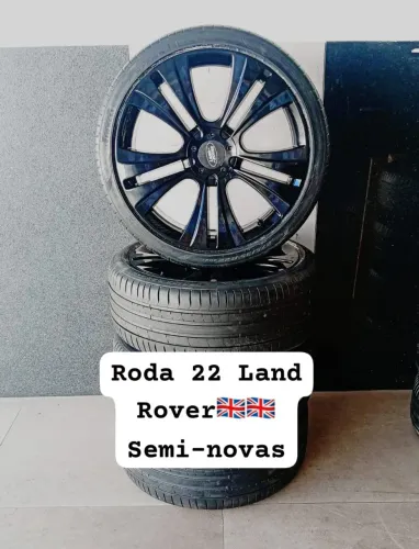 Rodas 22 Land Rover original em estado de novas