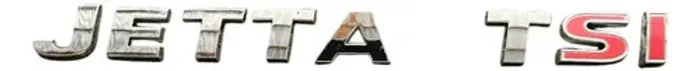Emblema Tampa Traseira Jetta Tsi 1.4 2017 Original