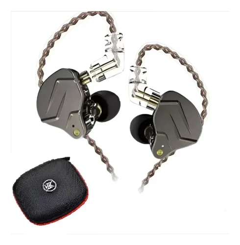 Fone Kz Zsn Pro Retorno De Palco Profissional