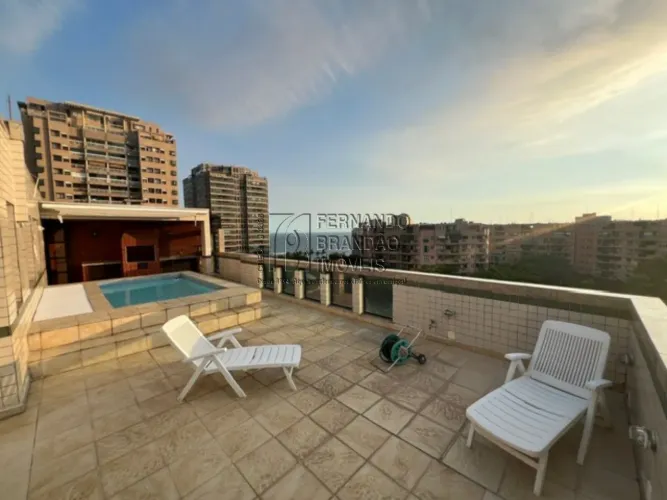 Vendo Cobertura de luxo na Barra da Tijuca, Rio de Janeiro - 4 quartos, 2 suítes, 2 salas,