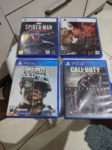 Jogos play 4 e play 5 - R$ 500 reais todos