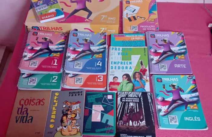 Kit 7° Editoras Trilhas completo