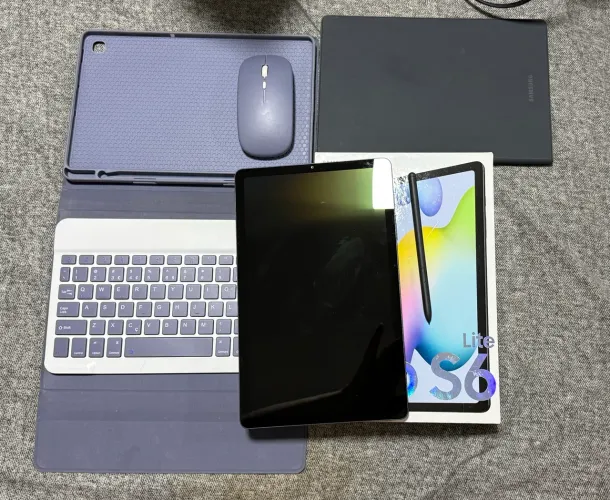 ? SAMSUNG GALAXY TAB S6 LITE + S PEN + ACESSÓRIOS
