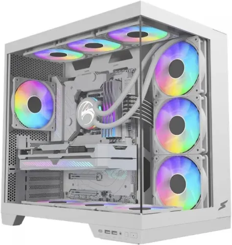 Gabinete SuperFrame Vhagar Branco (Novo/Lacrado)