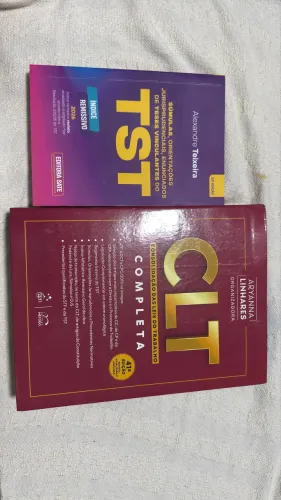 CLT + livros de súmulas atualizados (última edição)