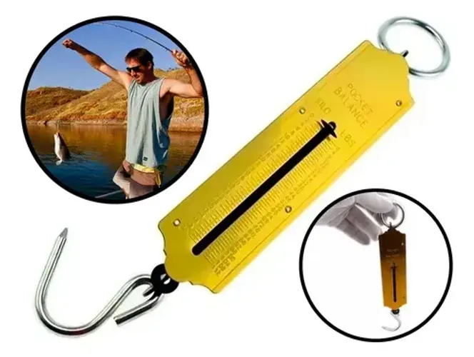 Balança de peixe Western p/ ate 50kg
