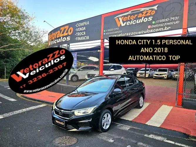 Honda City Sedan Personal 1.5 Flex 16V Aut. 2018