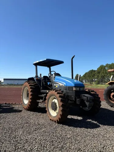 TRATOR USADO, MARCA NEW HOLLAND, MODELO TL75-E - ANO 2007