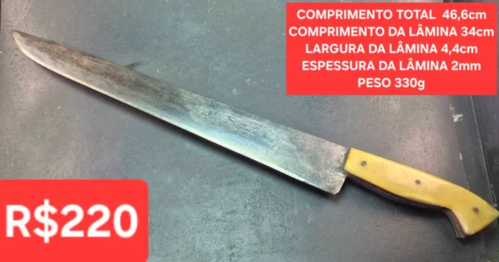 ANTIGA FACA TÍPICA GAÚCHA
