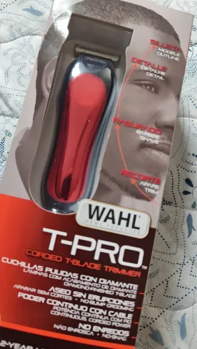 Aparador de pelos T-PRO Bivolt Vermelho WAHL