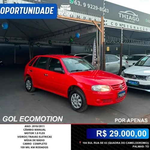 Volkswagen Gol Geração IV Ecomotion 1.0 8V MI Total Flex Mec. 4P 2011