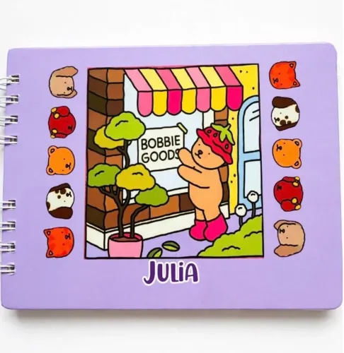 Caderno de Colorir Bobbie Goods - R$40