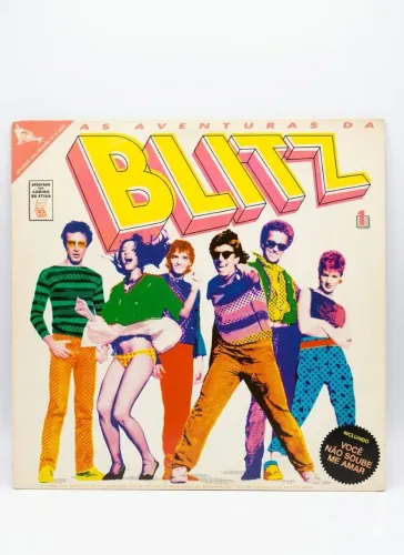 LP Vinil Blitz - As Aventuras da Blitz (1982) Original