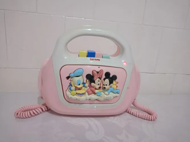 Gravador de Fita Cassete Retrô da Disney