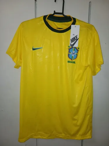 Camisa Seleção Brasileira 2026 Linha Nacional Nike Amarela