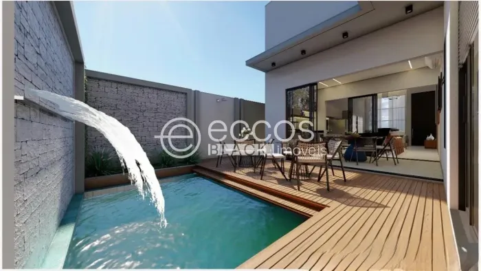 Casa em condomínio à venda, 3 quartos, 3 suítes, 2 vagas, Estância dos Ipês - UBERABA/MG