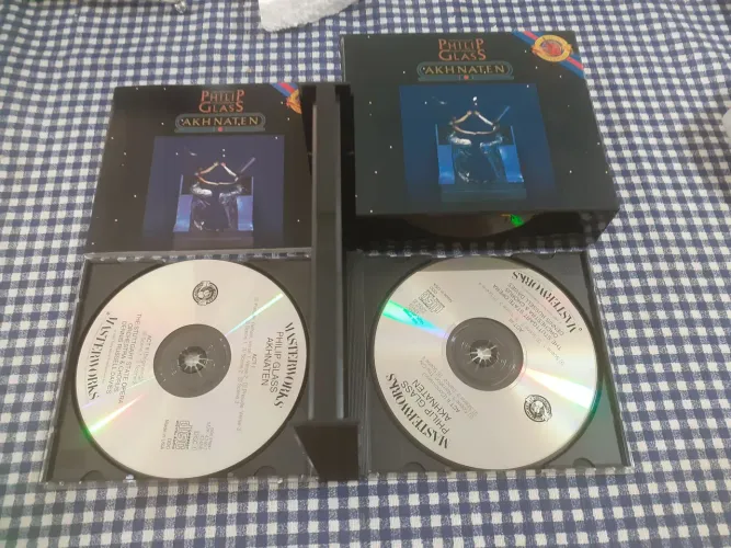 CD Box Akhnaten Philip Glass
