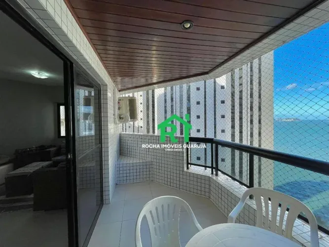 Apartamento à beira mar com 2 quartos (1 suíte), 2 vagas e lazer à venda em Jardim Astúria