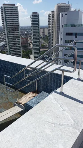 Todos os modelos de Corrimão em aço inox 304