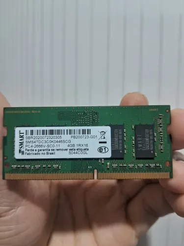Memória RAM 4GB DDR4 Notebook 