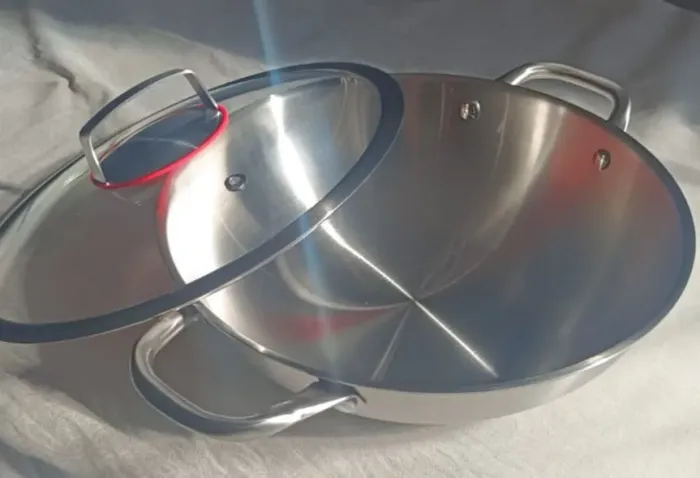 Frigideira wok supreme GP inox