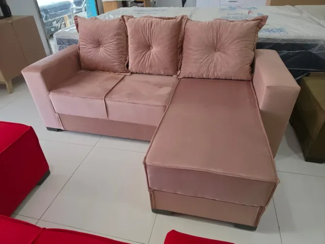 SOFÁ 2L C/ CHAISE NOVO
