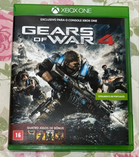 Gears of war 4 - XBOX ONE - Muito bem conservado e pouco usado 