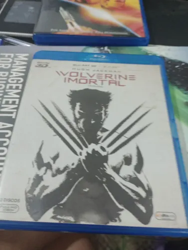 Blu Ray 3D Wolverine imortal 