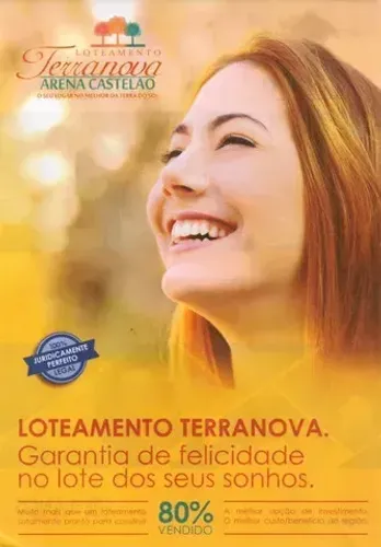 Loteamento Terranova com excelente localização